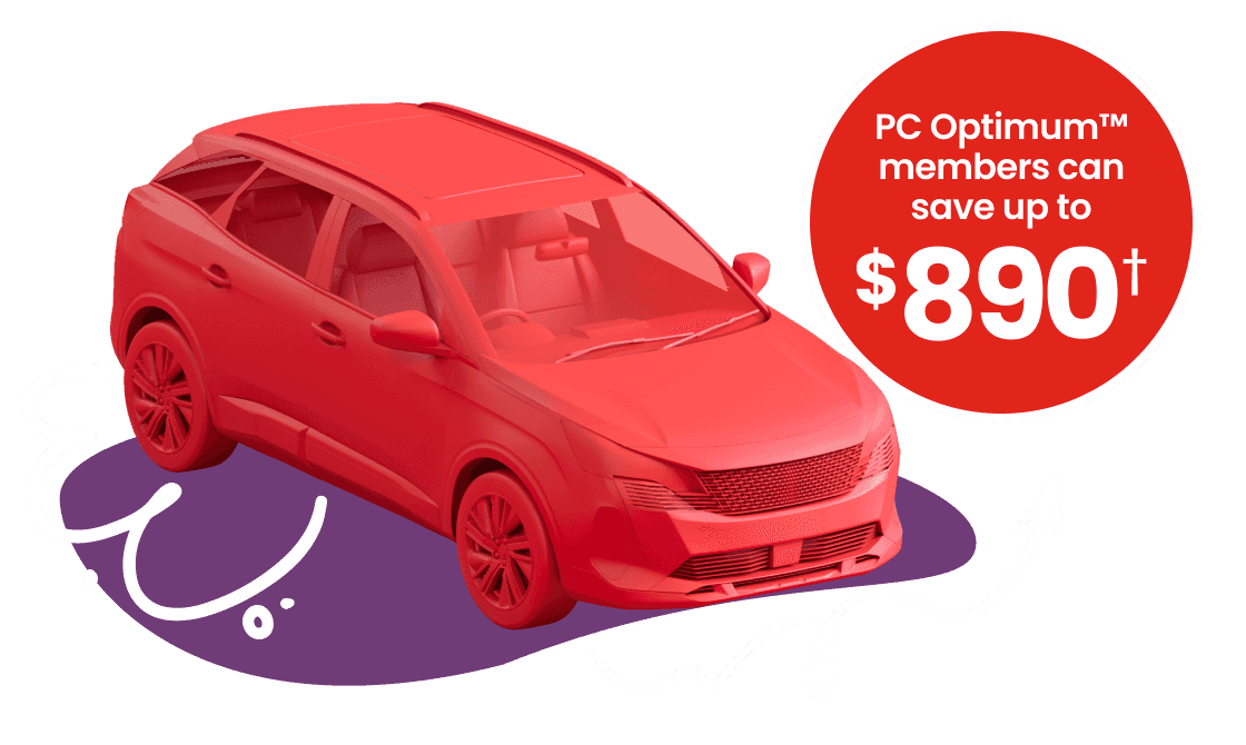 PC Optimum™ members can save up to $ 890 †.
